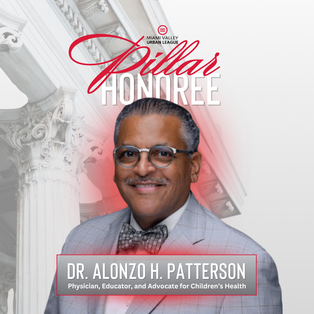 Photo of 2026 Pillar Honoree Dr. Alonzo H. Patterson